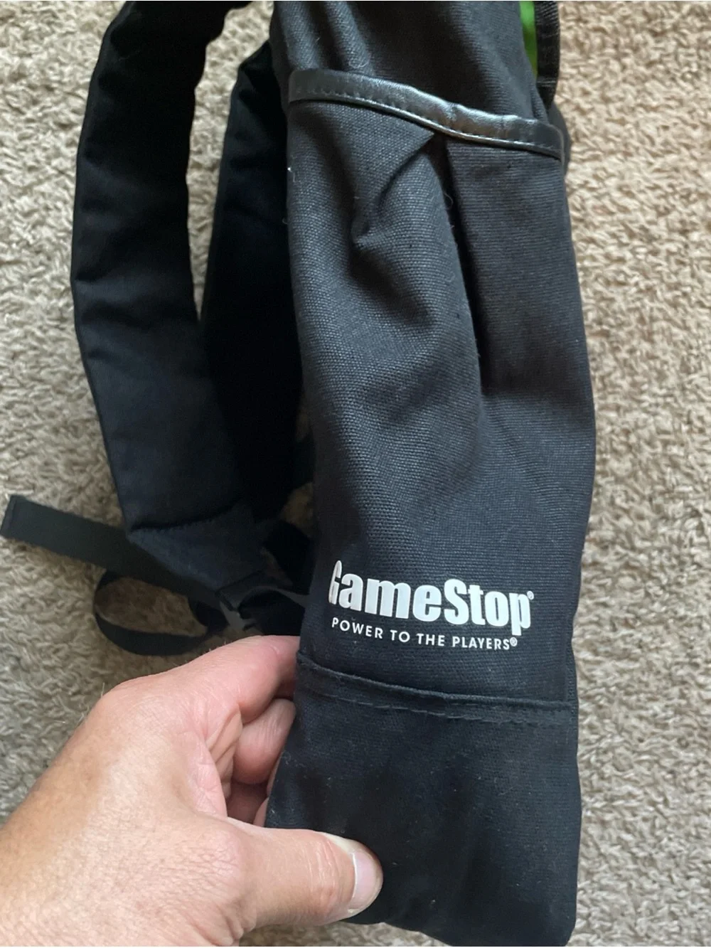 Gamestop Xbox One Backpack Padded Travel Console Gaming Bag Black